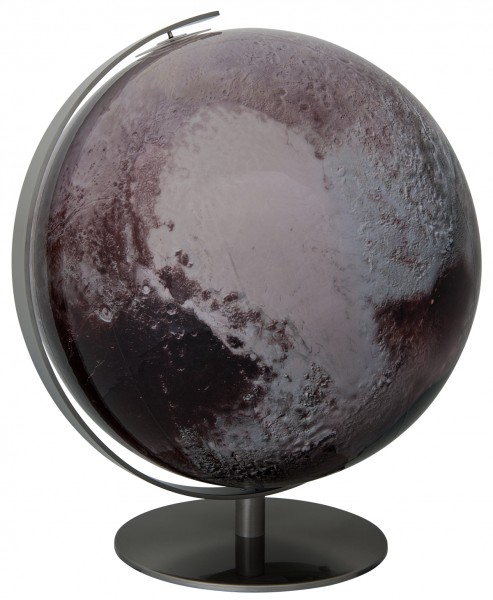 Planetenglobus Pluto Leuchtglobus Ø 34 cm