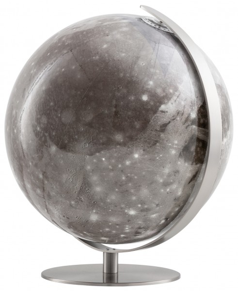 Mondglobus Jupitermond Ganymed Leuchtglobus Ø 34 cm