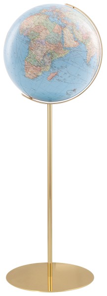 Floor Globe COLUMBUS DUO Regent Brass Ø 40 cm / 16 inch