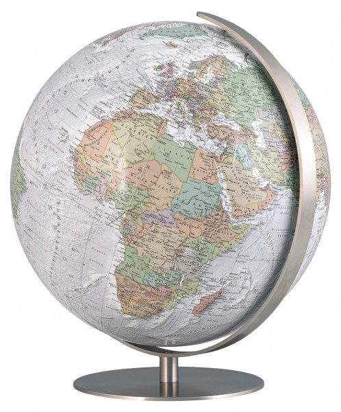 Desktop Globe COLUMBUS DUO ALBA Regent Ø 34 cm with Crystal Glass Sphere