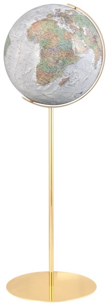 Floor Globe COLUMBUS DUO ALBA Regent Brass Ø 40 cm / 16 inch